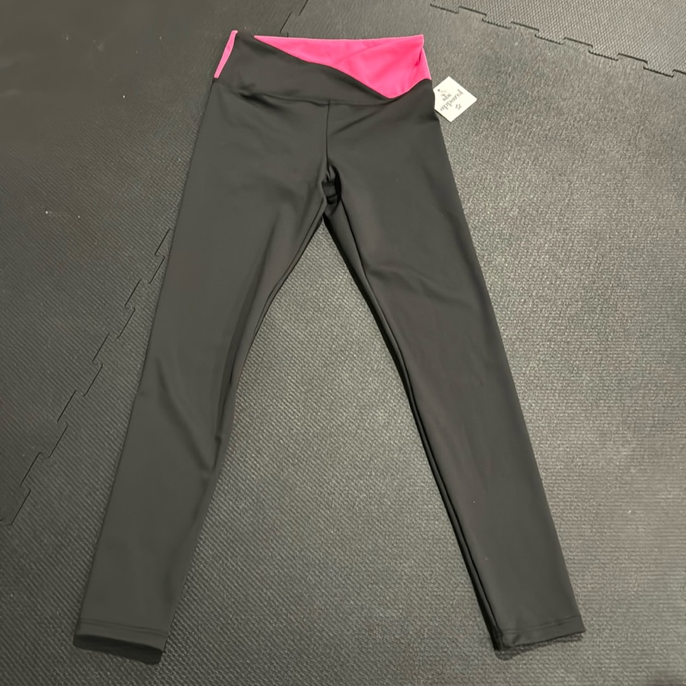 SLS girls leggings- Cross Top